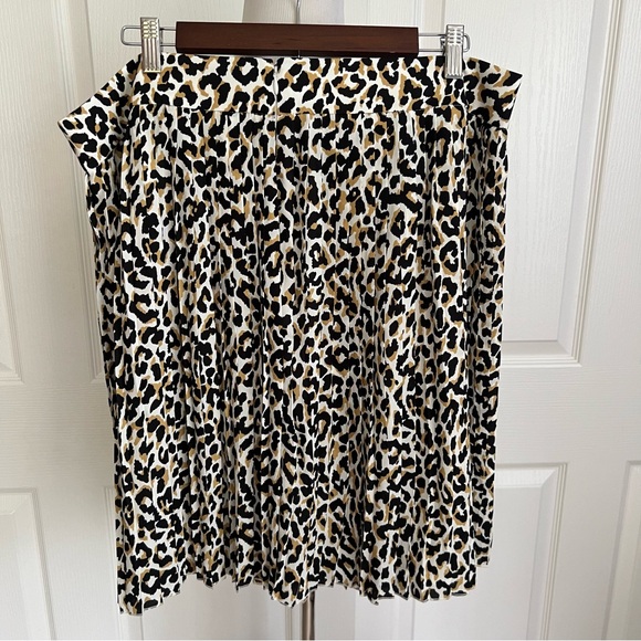 NWT J. Crew Leopard Print Skirt Womens Sz 18 - Picture 5 of 15